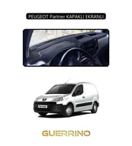 PEUGEOT Partner KAPAKLI EKRANLITORPİDO KORUMA HALISI SİYAH KENAR
