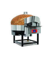 Empero EMP.SPO.02-D-GB-LPG Dijital Gazlı Döner Taban Pizza Fırını 9 Pizza Kapasiteli - Altın, Siyah  LPG'li