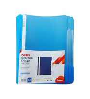 NOKİ ECO TELLİ DOSYA  50 li MAVİ 5 PAKET