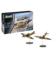 Revell Starter Kit Uçak Spitfire Mk.Ia Hurricane Mk.I 73771