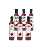 Tarihi SultanAhmet Baharatçısı Gul Sirkesi 6x500 ml – %100 Katkısız Doğal  Özel Üretim