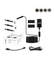Wifi Endoskop Kamera 720P 8mm 8 Led 7mt Yumuşak Kablo Su Geçirmez 