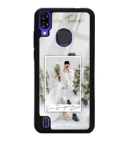 Reeder P13 Blue Uyumlu Notlu Polaroid Çerçeve Tasarımlı Glossy Telefon Kılıfı