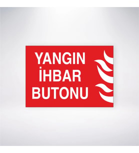 Yangın İhbar Butonu