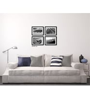 Çerçeveli Doku Efektli Tablo Seti 85x65 cm