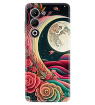 Oppo A5 Kılıf Boutique Baskılı Resimli Platonik Ay Pcode -073