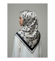 Trend Dijital Baskı Batik Desenli Royan Eşarp Desen 3 Renk 2