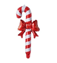 Kurdele Görünümlü Baston Folyo Balon