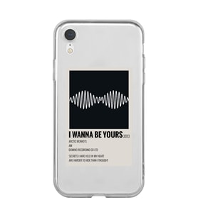 Iphone XR Uyumlu I Wanna Be Yours Arctic Monkeys Tasarımlı Şeffaf Telefon Kılıfı
