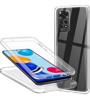 Xiaomi Redmi Note 11 PRO Kılıf Şeffaf 360 Ön Arka Korumalı Silikon