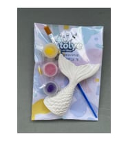 Atölye Lavi Shop KUYRUK Set/boyama Seti,kendin Yap,DIY,doğum Günü Hediyesi, Tatil Hediyesi / 10 ADET