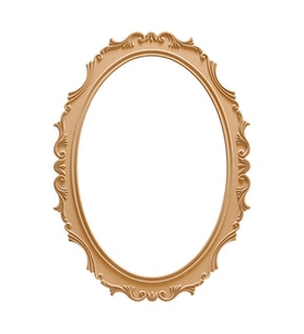 NAZE MOBİLYA *110 LUK LALE OVAL AYNA