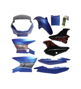 Yamaha Ybr Kaporta Seti Mavi 2010 10 Parça