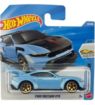 Hot Wheels - Ford Mustang Gtd - Factory Fresh 3/5 - Jjj14 - Short Card - Açık Mavi Metalik - Mattel