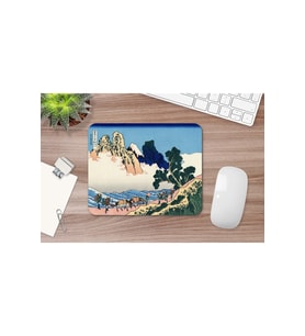 Hokusai Fuji From The Minobu River 17 X 21 Cm Mouse Pad