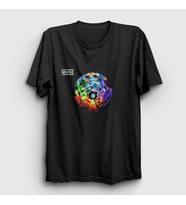 Presmono Unisex Siyah Resistance Muse T-Shirt 70477tt