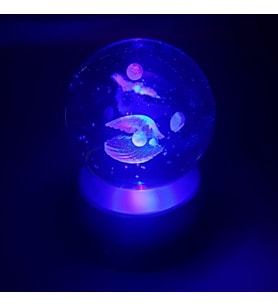 Kristal Cam Küre Işıklı