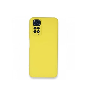 Çınarcık Dev Xiaomi Redmi Note 11 Kılıf Nano içi Kadife Silikon - Pudra