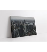 Manhattan Gökdelen Kanvas Tablo