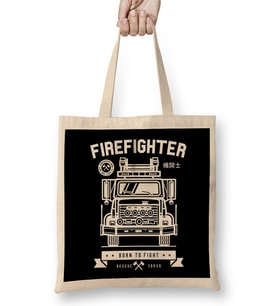 Firefighter Born To Fight Bez Çanta Uzun Saplı