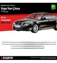 Bmw 5 Serisi E60 Krom Kapı Yan Çıtası 2005-2010