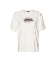 Hummel Patez Oversize T-Shirt Kadın Günlük Tişört 912150-9003 Beyaz
