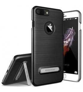VRS iPhone 7 Plus ile Uyumlu Simpli Lite Kılıf Titanium Black