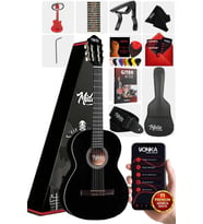Midex MGX-200BK Kaliteli Klasik Gitar 4/4 Yetişkin Boy Full Set