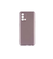 Oppo A74 4G Uyumlu Kılıf Zore Premier Silikon Kapak (Rose Gold Altın)