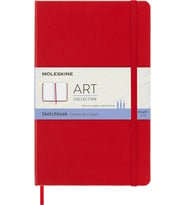 Eskiz Defteri Kırmızı 13X21Cm, 165Gr, 104 Yaprak