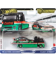 Hot Wheels Premium Hrv46 Team Transport '96 Honda Accord/Fleet Street (#65) (Çok Renkli)