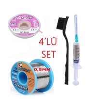 Mechanic Lehim Teli 63sn/37pb Uyumlu Flux %1-3 40gr 05mm Cp2015-2,0 Set1 4in1 Arada