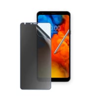 SChitec LG Q Stylus Alpha Uyumlu Ön Yüzey Hayalet Privacy Hidrojel Ekran Koruyucu