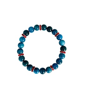 MK TASARIM  GERÇEK APATİT TAŞI BİLEKLİK MK.028.003