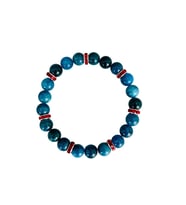MK TASARIM  GERÇEK APATİT TAŞI BİLEKLİK MK.028.003