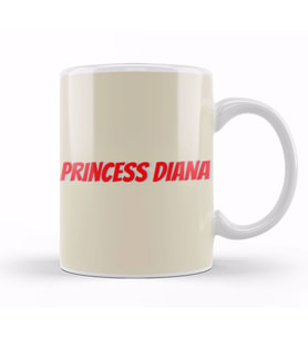Princess Diana Quotes Ar t Gift UK Vintage Retro Style Kupa Bardak Porselen