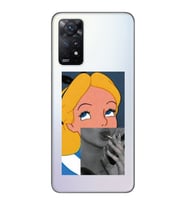 Xiaomi Redmi Note 12 PRO 4G Uyumlu Alice Tasarımlı Şeffaf Telefon Kılıfı