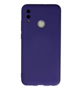 P Smart 2019 Kılıf Nano içi Kadife Silikon - Mor