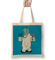 We Bare Bears Ice Bear Bez Çanta Uzun Saplı