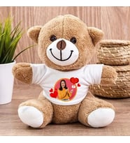 Kişiye Özel Fotoğraf Baskılı Peluş Ayıcık
