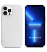 Apple iPhone 14 Pro Max 6.7'' Liquit Lansman Silikon Beyaz