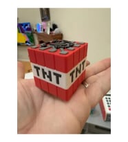 Minecraft TNT Dekoru