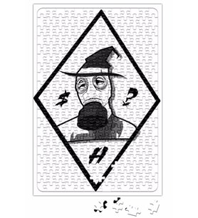 Gas Mask Hermetic Puzzle 240 Parça Yapboz