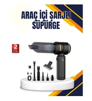 Mey İthalat® 15000 PA Emiş Gücü ve Hava Üfleme Özellikli Şarjlı Süpürge