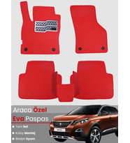 Peugeot 3008 (2017-2020) Uyumlu EVA Paspas Tam Set – Birebir Uyum,Araca Özel Tasarım,Su Geçirmez