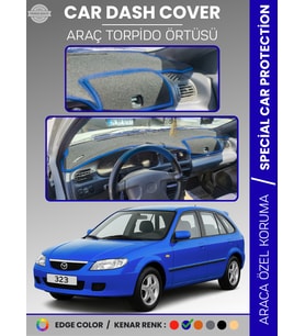 MAZDA 323 BJ HATCHBACK KAPAKLI (1998-2003) Torpido Örtüsü Panel Koruma Torpido Koruma Tam Uyum