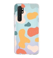 Xiaomi Mi Note 10 Lite Uyumlu Kapak Grunge Tasarımlı Şeffaf Silikon Kılıf