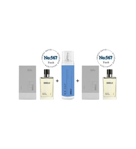 567 + 567 Erkek Parfüm 50 ml Edp Fresh + No:567 Erkek Body Mist Edt 210 ml Fresh - mnms567bmset