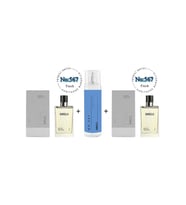 567 + 567 Erkek Parfüm 50 ml Edp Fresh + No:567 Erkek Body Mist Edt 210 ml Fresh - mnms567bmset