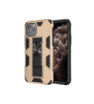 Apple iPhone 11 Pro Max Uyumlu Kılıf Zore Volve Kapak (Gold)
